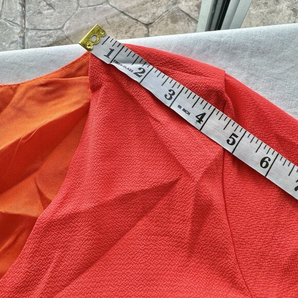 Belongsci Womens Dress Size Small Shift Ruffle Short Vacation Travel Spring - Picture 13 of 16